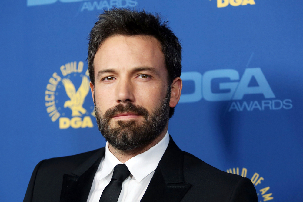 Actor Ben Affleck in a suit