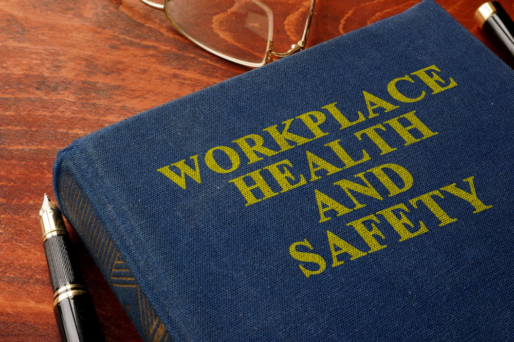 Workplace health and safety guide book