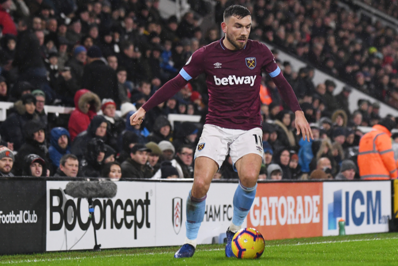 West Ham's Robert Snodgrass